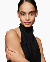 Chatelaine® Stud Earrings in Sterling Silver with Blue Topaz and Diamonds, 9mm